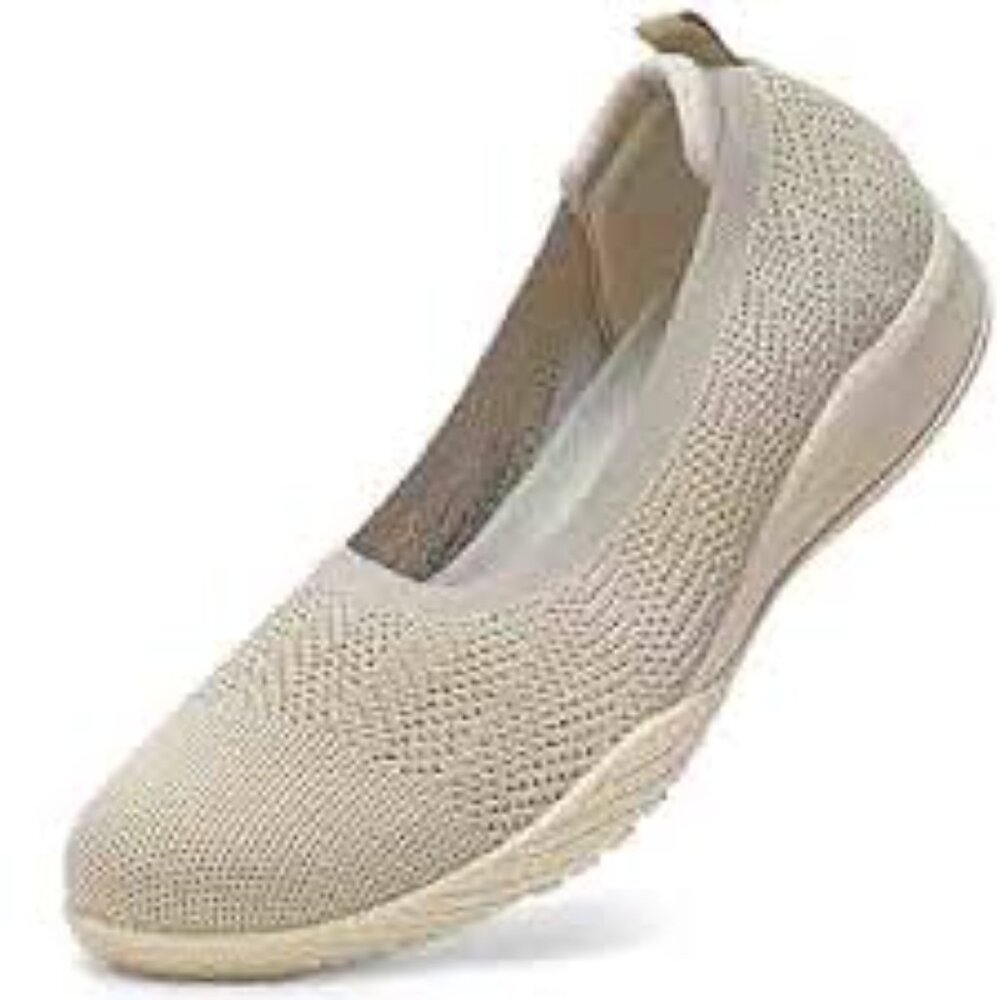 LEDINEY WOMEN'S GO WALK FLAT COMFORTABLE SNEAKERS SIZE 41.5 NEW WITHOUT TAG